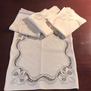 Set of 6 formal napkins